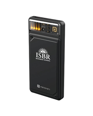 Portronics Luxcell C Power Bank - Black